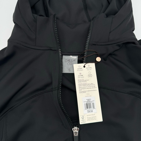 NWT New Calia Women’s Powermove Jacket Small S Long Sleeve Top Hoodie Pullover - Picture 7 of 7